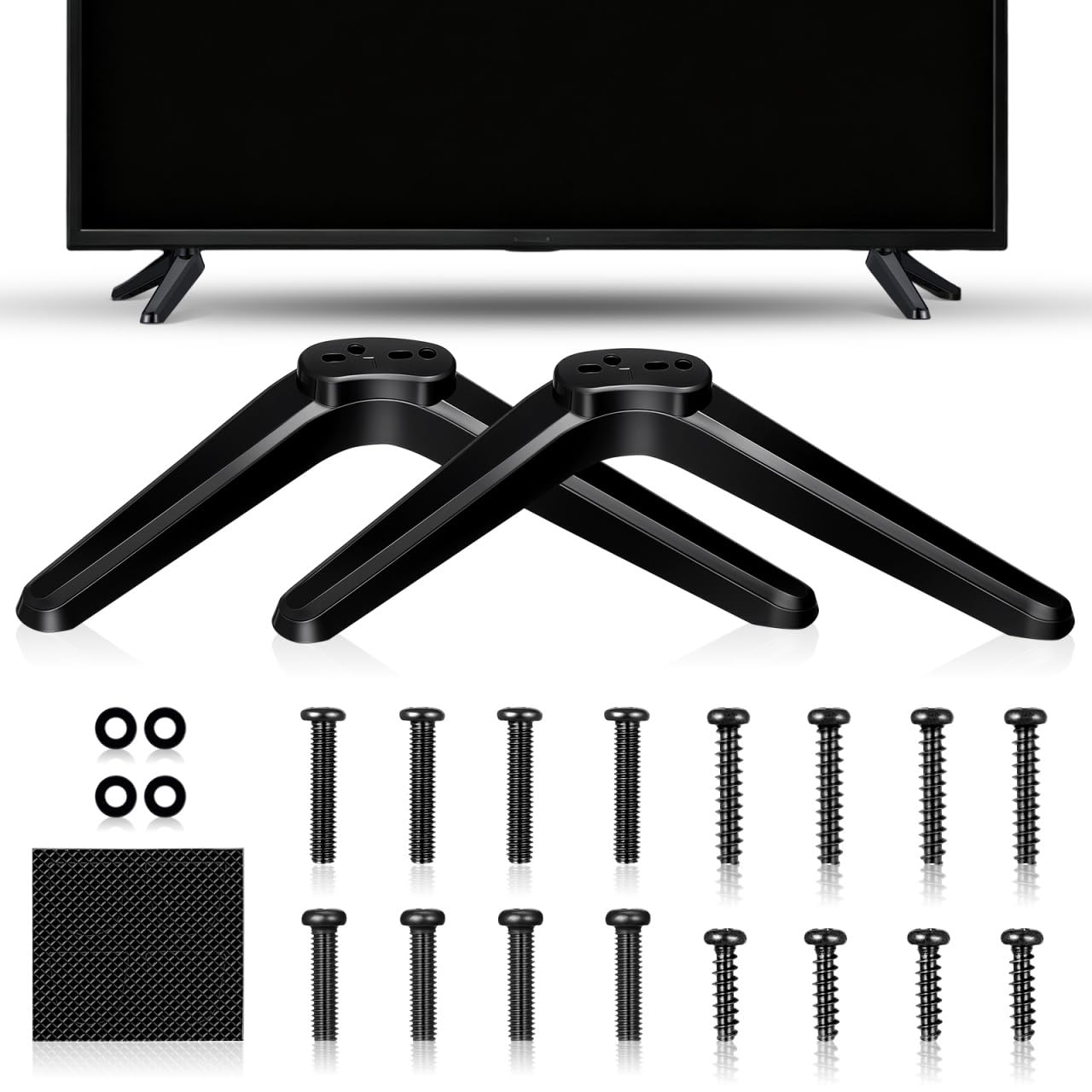 Amazon | Luxshiny(ラックスシャイニー) テレビスタンド マウント付き