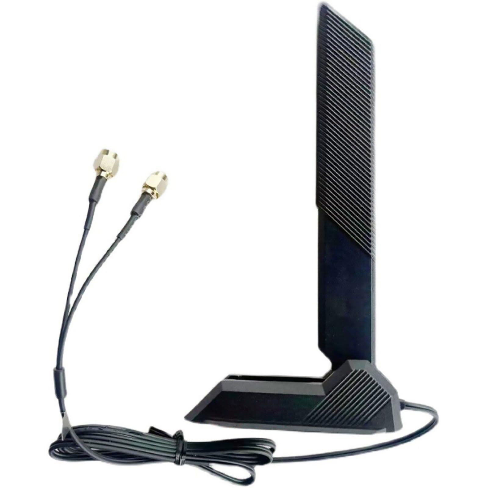 Antenna WiFi JINTAI Per Schede Madri MSI MPG Z490/Z690/B550/B650 – Cavo Da 80cm Con Doppio RP-SMA, Supporto WiFi 6E E Tri-Band 2.4G/5G/6G