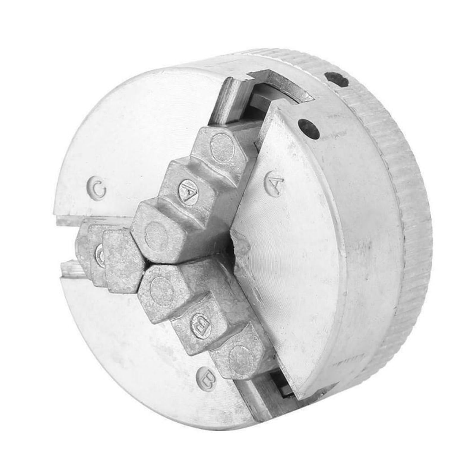 Mini portabrocas Z011, aleación de Zinc, Abrazadera de 3 mordazas, Herramienta de Torno de torneado de Madera for Mini Torno de Metal, Mandril de fresado