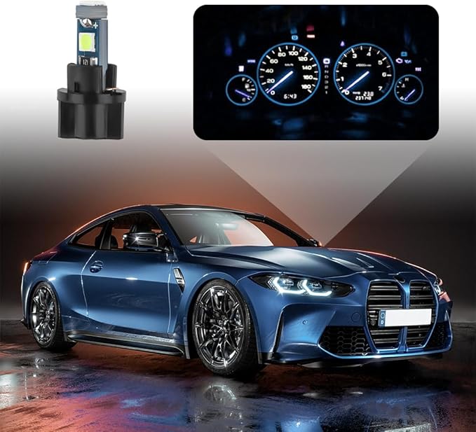 20 Luces LED para Tablero de Automóvil - Universales 12V (Azul Hielo) miniatura 3