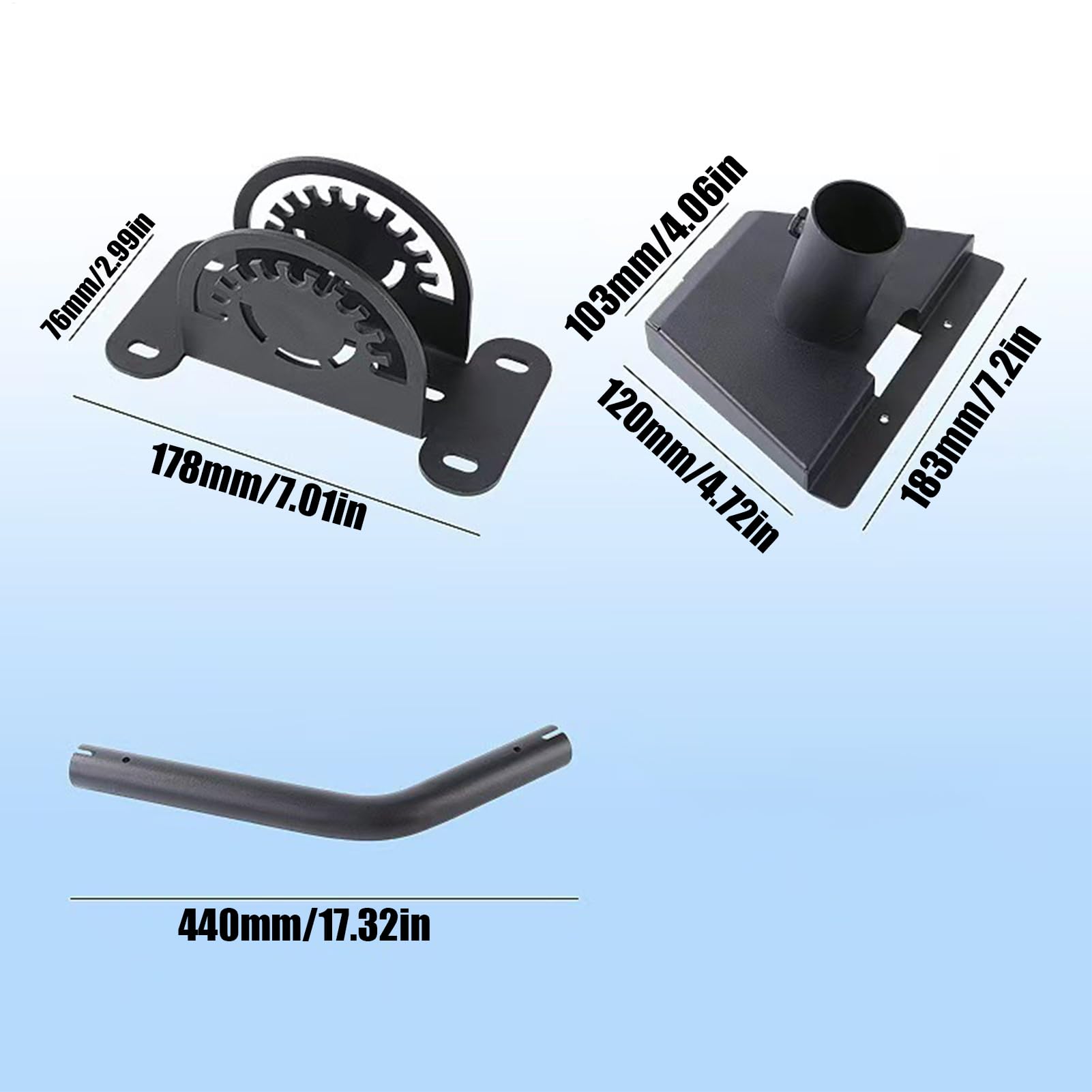 Supporto per Antenna a Montaggio in Metallo Stabile Verticale e Preciso