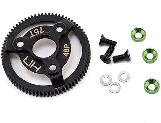 Hot Racing STE875 Hardened Steel Spur Gear (75t 48p)(Green) - TRA