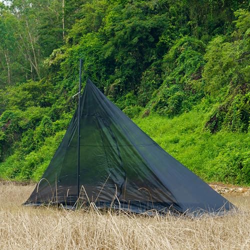 Hot Tent with Stove Jack 4-8 Person Onefires Large Teepee Tent for Family Camping (1 Inner Tent)