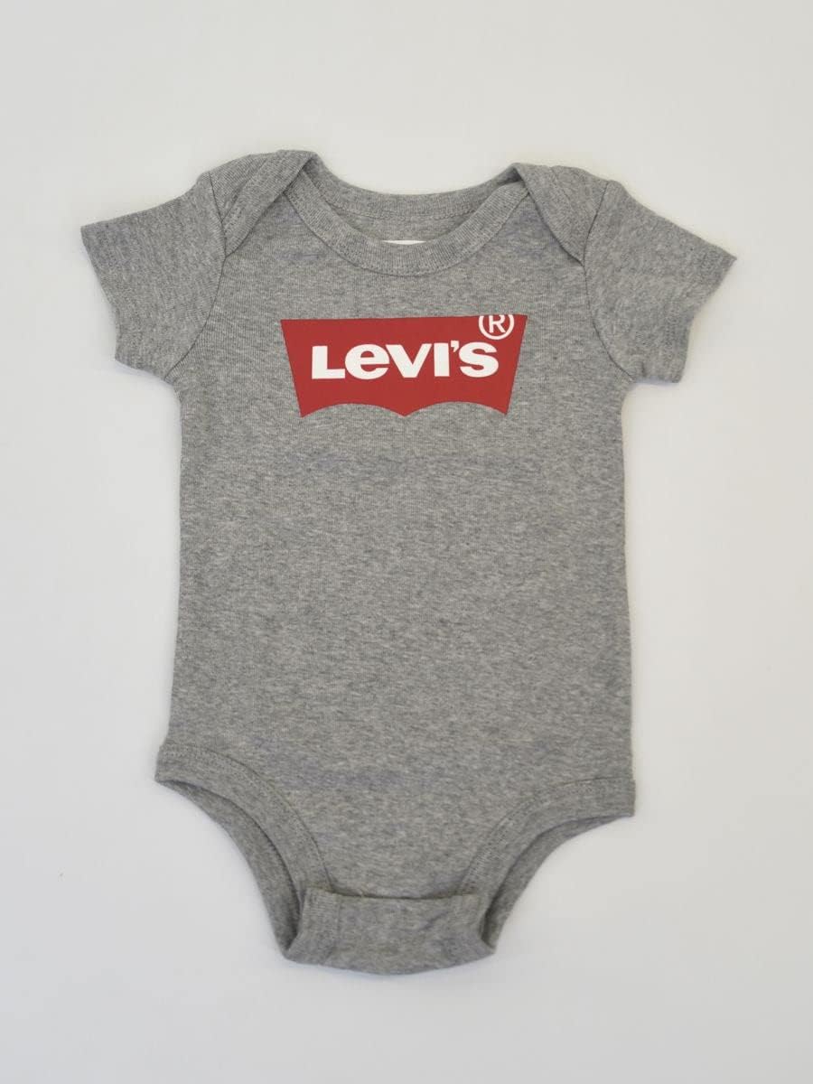 Levi's Batwing 2pk Bodysuit Bodysuit Unisex - Bimbi 0-24 (Pacco da 2)