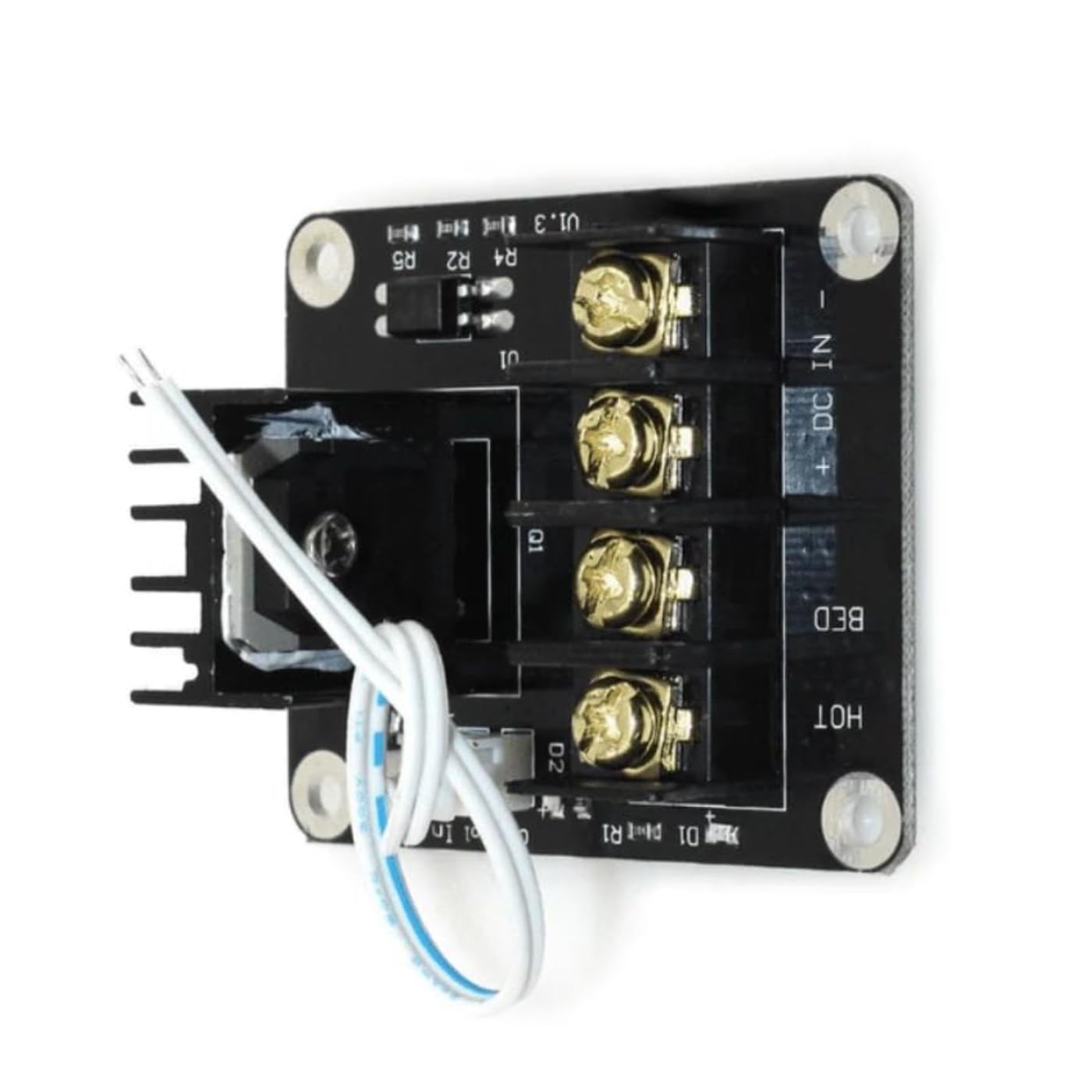 Robocraze 3D Printer Add-On Heated Bed Power Expansion Module for Hot Bed High Power Module Mos Tube with Cable for 3D Printer Project-picture-24