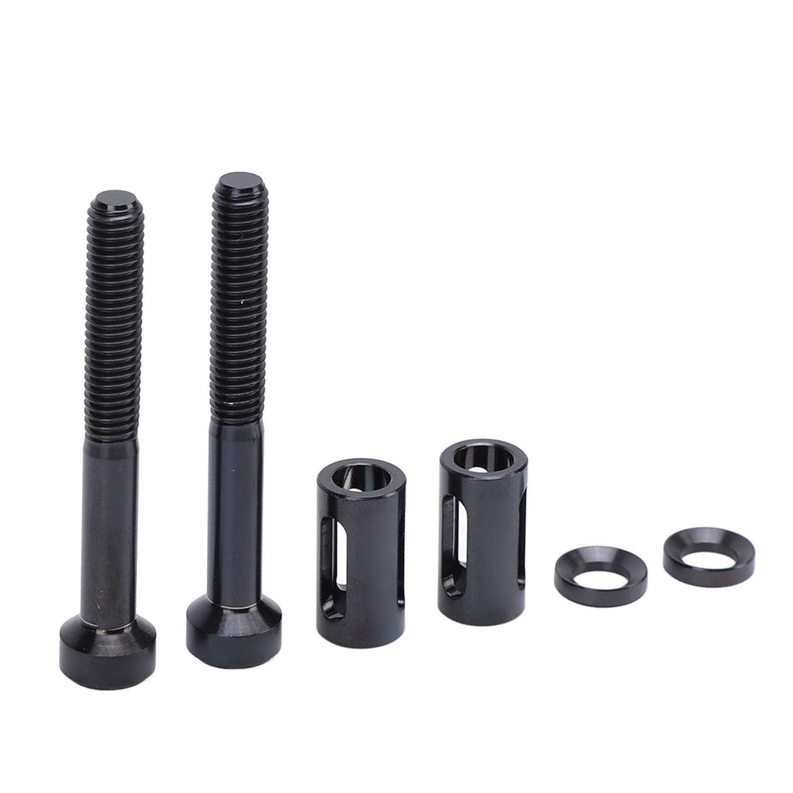 ZAWELIYO 2Pcs Ti Bike Computer Screws, 16mm Aerospace Ti Alloy Extended Mounting Bolts for Wahoo, Cycling Anti Slip Accessories