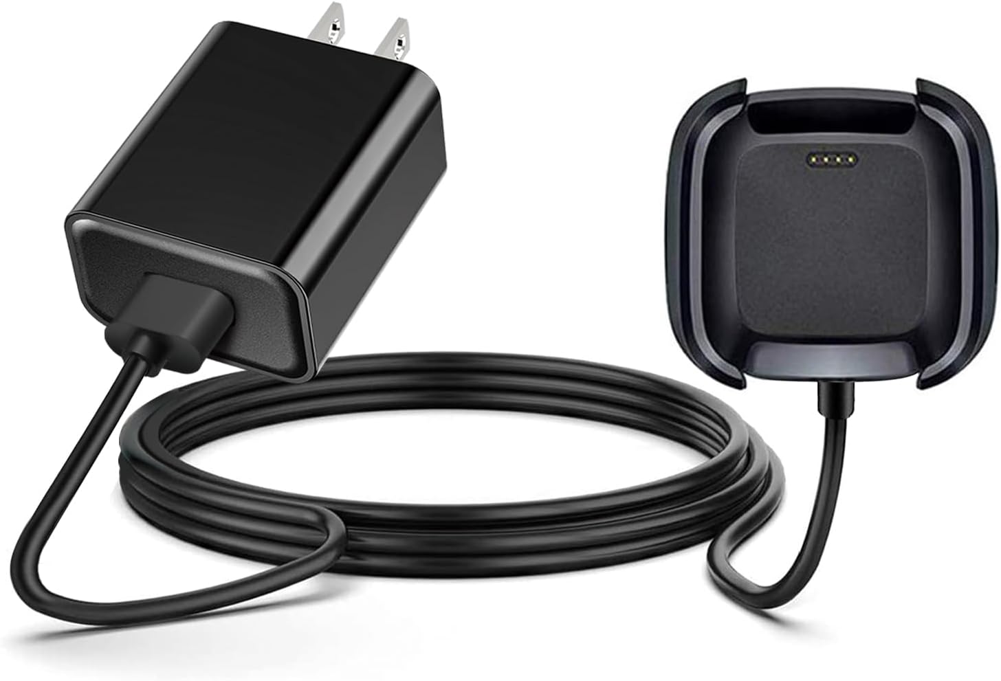 mtb more energy - Cable de Carga USB Compatible con Fitbit Versa (FB505) / Versa Lite (FB415) (sustituye al Cable Original FB160RCC