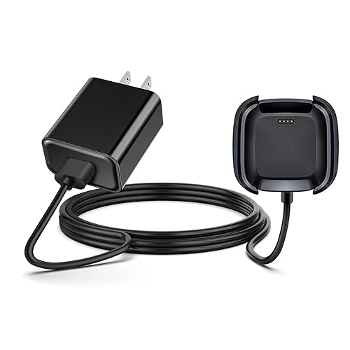 Reemplazo para cargador Fitbit Versa 1 (no para Versa 2) Cable de carga USB rápida para Fitbit Versa fb504Versa Lite fb415Versa Edición Especial