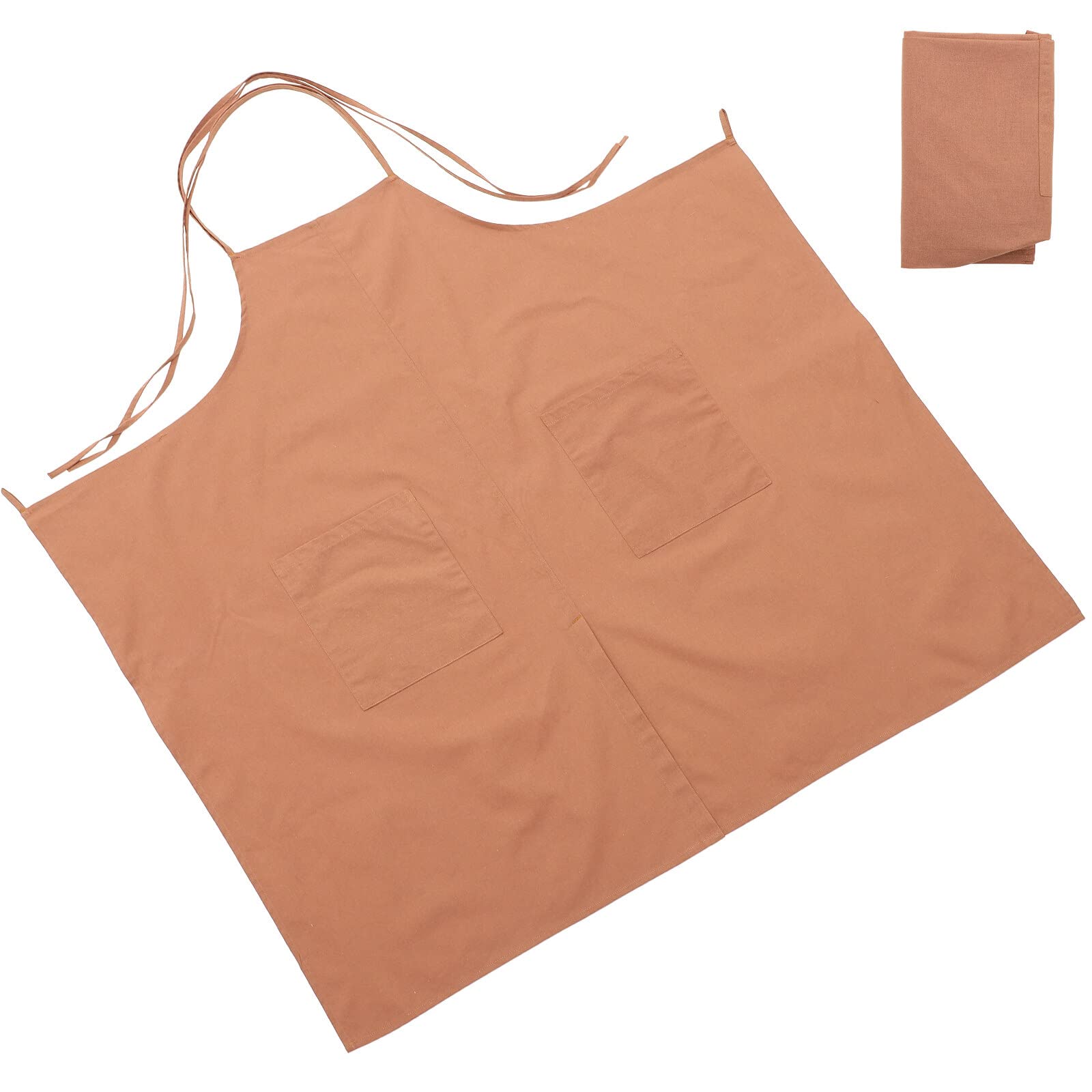 Grembiule da cucina regolabile in cotone, grembiule da negozio di fiori, grembiule decorativo da cuoco, 4 pezzi, Come mostrato, 109X97X0.1CM