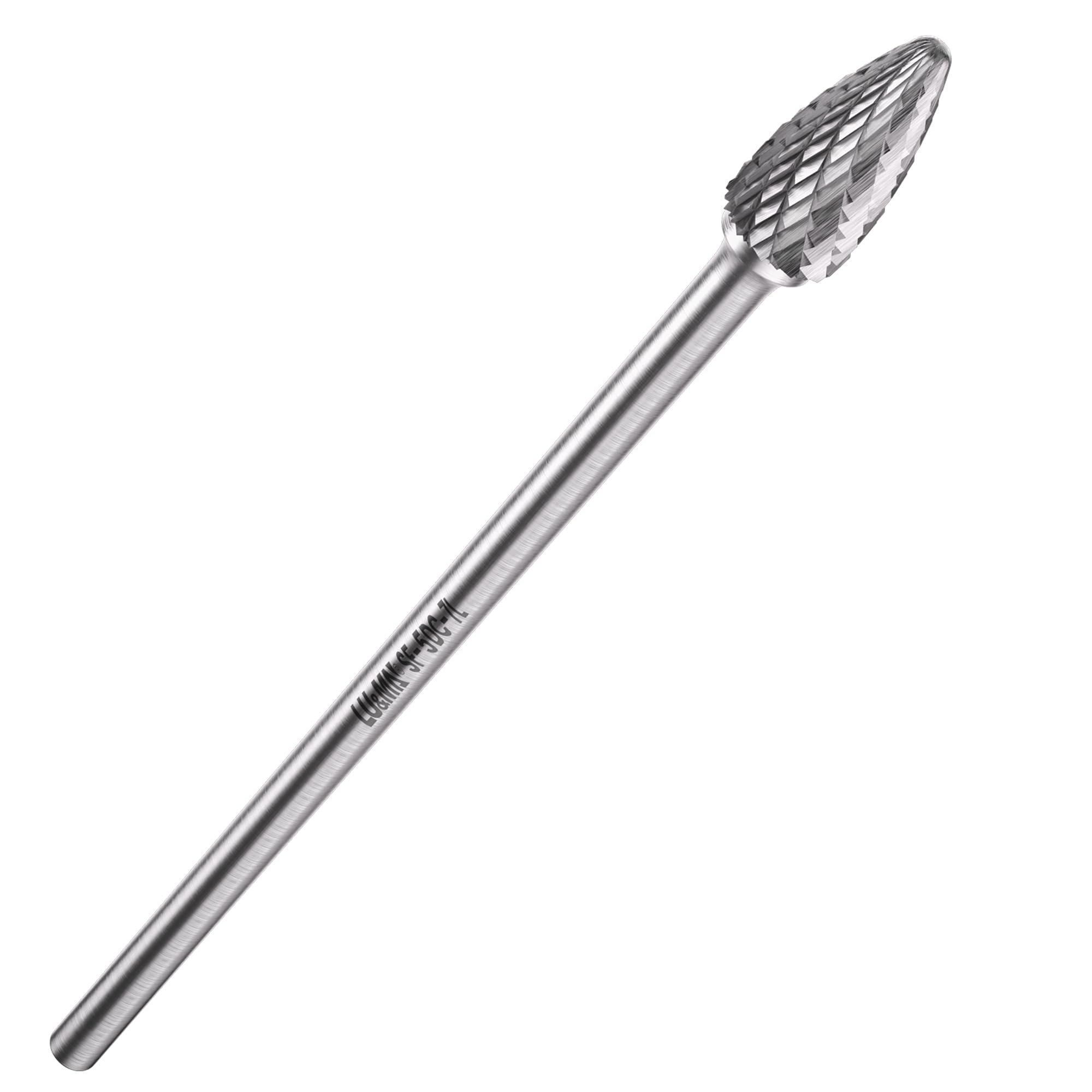 LU&MN SC-5 Tungsten Carbide Burr, 1/2"×1" Head, 1/4"×6" Shank, 1 PCS — Amazon image 15