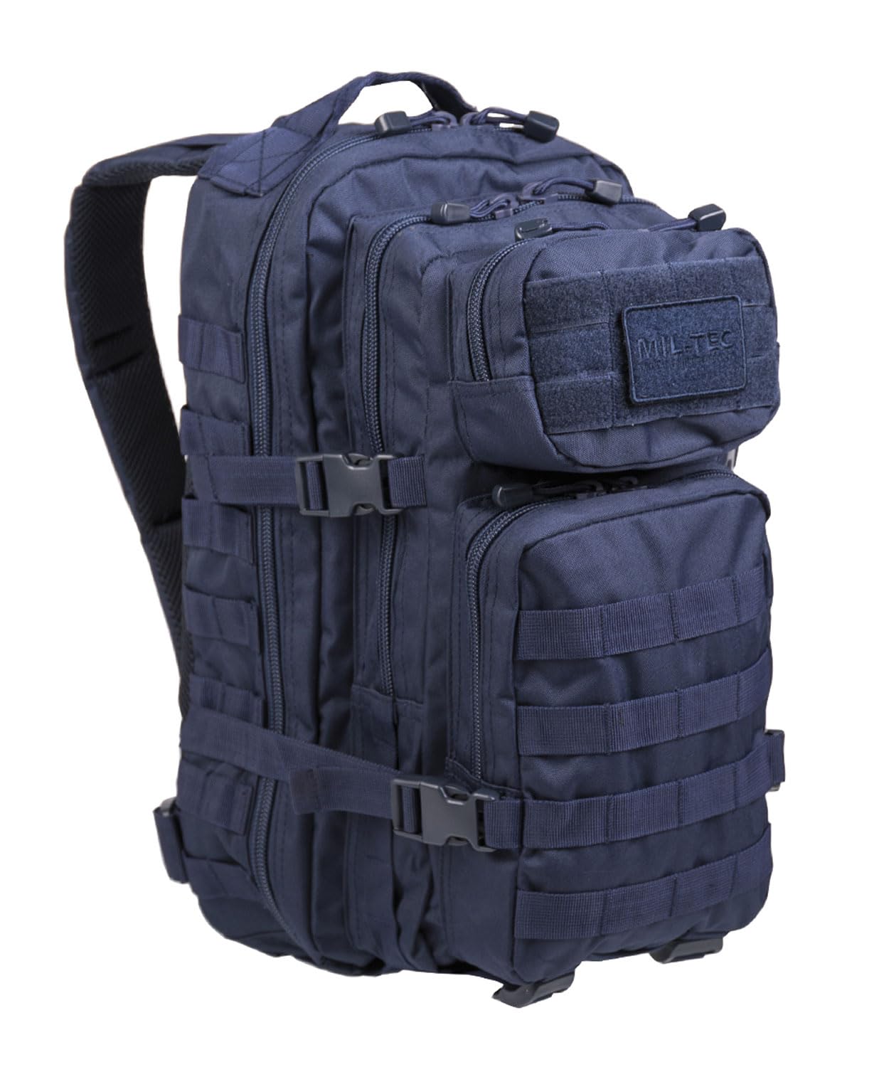 MIL-TEC MOLLE Tactical Assault Backpack - 20 Litre (Dark Blue)