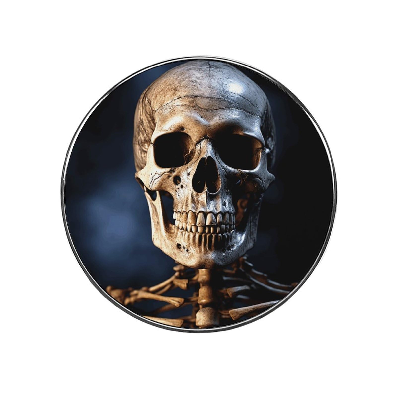 Adfgyerh Style Skeleton Refrigerator Magnets Circular Design，Stickers Home Decorations，Fridge Magnets For Fridge Plant Lovers Kitchen Office Locker Whiteboard Car Garage Decor.