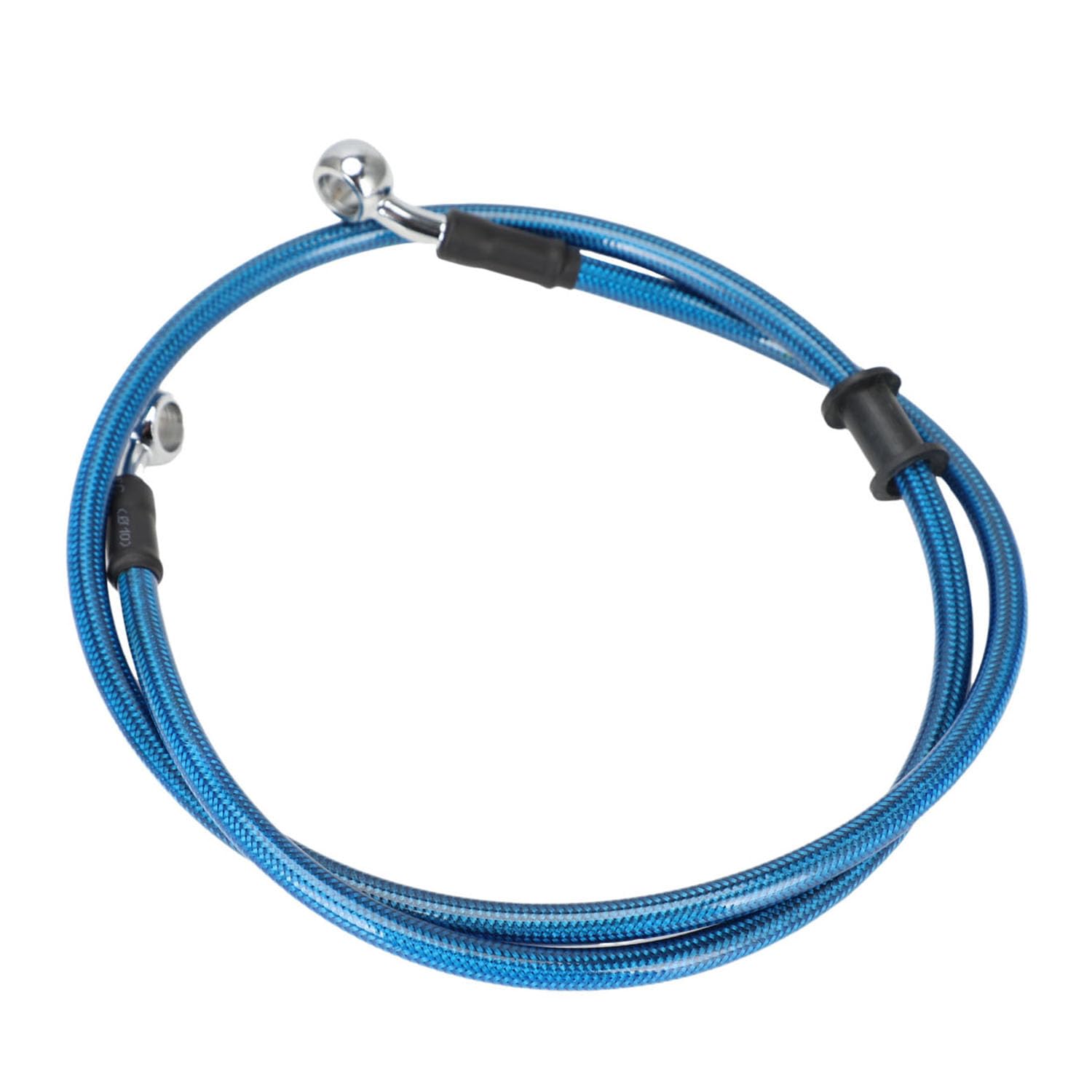 Tubo Freno Moto Idraulico 200cm Con Guaina Rinforzata - Per Pit Bike, Dirt Bike E Enduro | Colore Blu