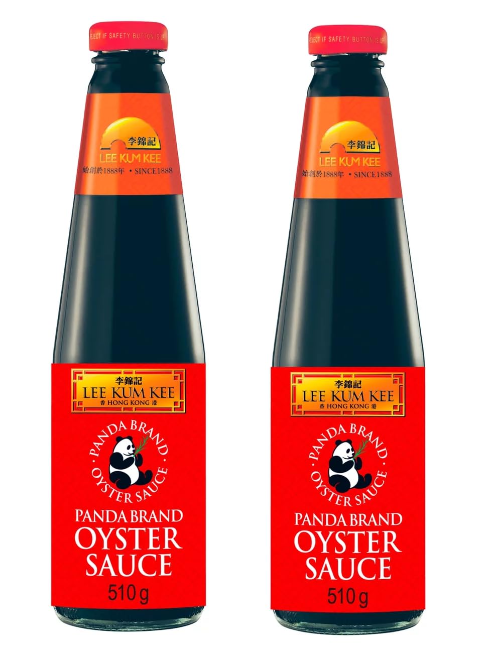 LEE KUM KEE Premium 510g | 2x Panda Oyster Sauce | Authentic Asian Flavor for Cooking, Marinades, and Dressings