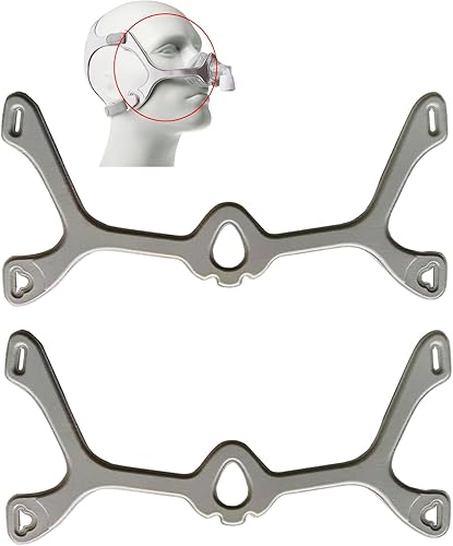 Paquete de 2 marcos de tela compatibles con máscara nasal Wisp, marco de tela de repuesto para casco Wisp, marco de tela de máscara Wisp CPP, tamaño