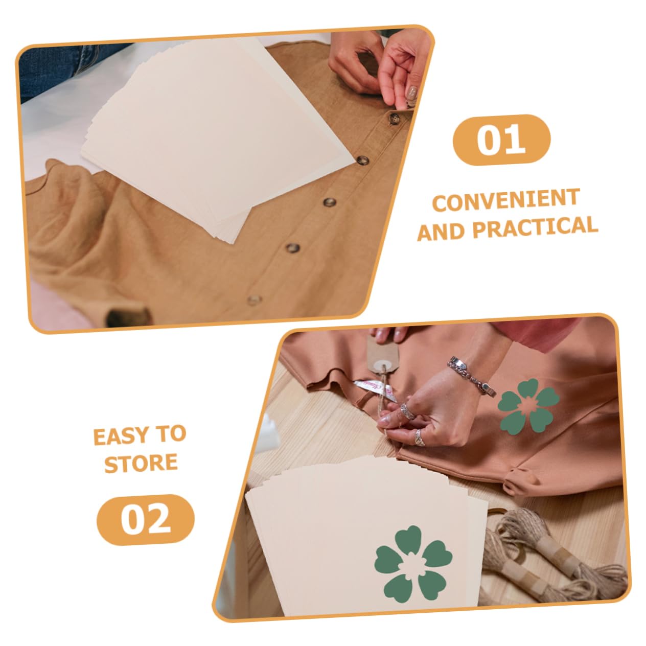 Papel De Impresión Para Bricolaje 100 Hojas Transferencia Térmica Para Camisetas Materiales De Sublimación