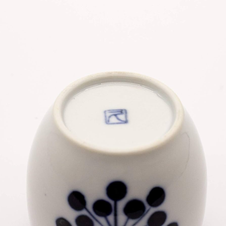 Amazon.co.jp: 24to3西富陶磁器 有田焼 カップ 120ml 花点模様