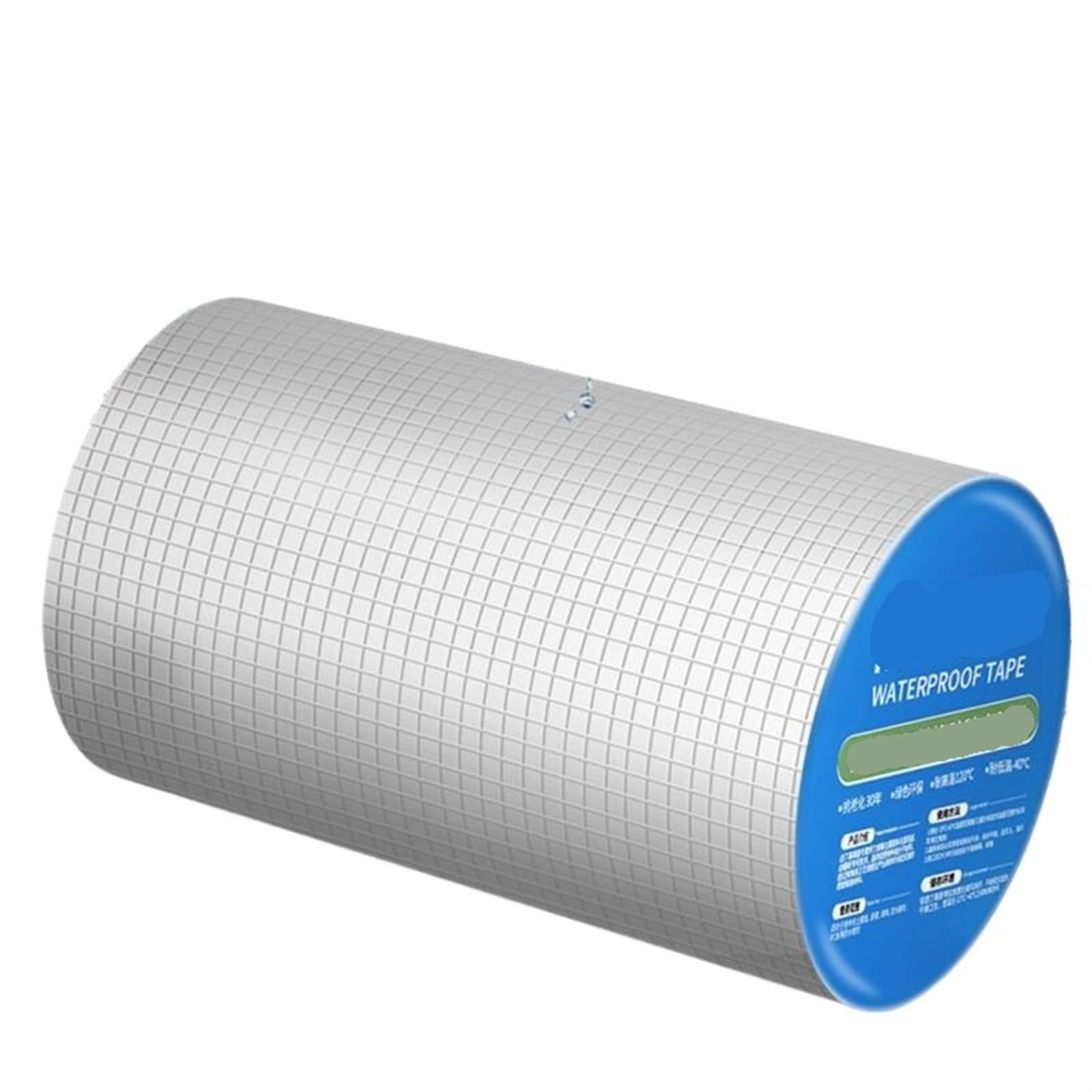 Cinta Butilo Impermeable Cinta adhesiva de reparación a prueba agua, cinta a fugas for conductos techo y grietas pared, pegatina butilo papel aluminio resistente a altas temperaturas | 15CMX5M