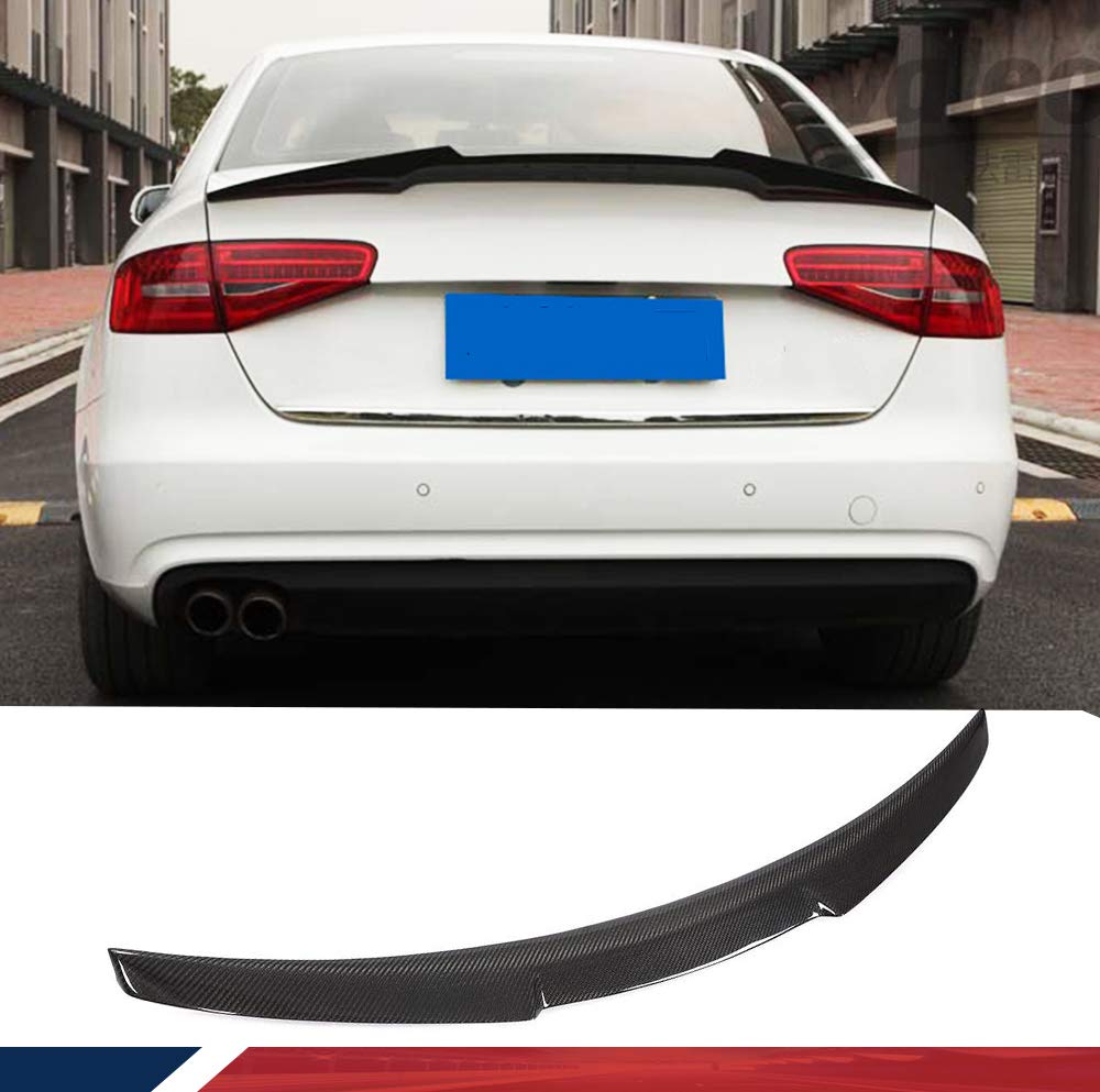 Buy JC SPORTLINE Real Carbon Fiber Trunk Spoiler for Audi A4 B8.5 2013