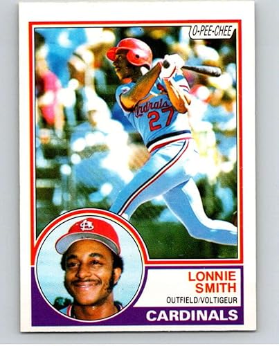 1983 O-Pee-Chee Baseball #273 Lonnie Smith St. Louis Cardinals V66501