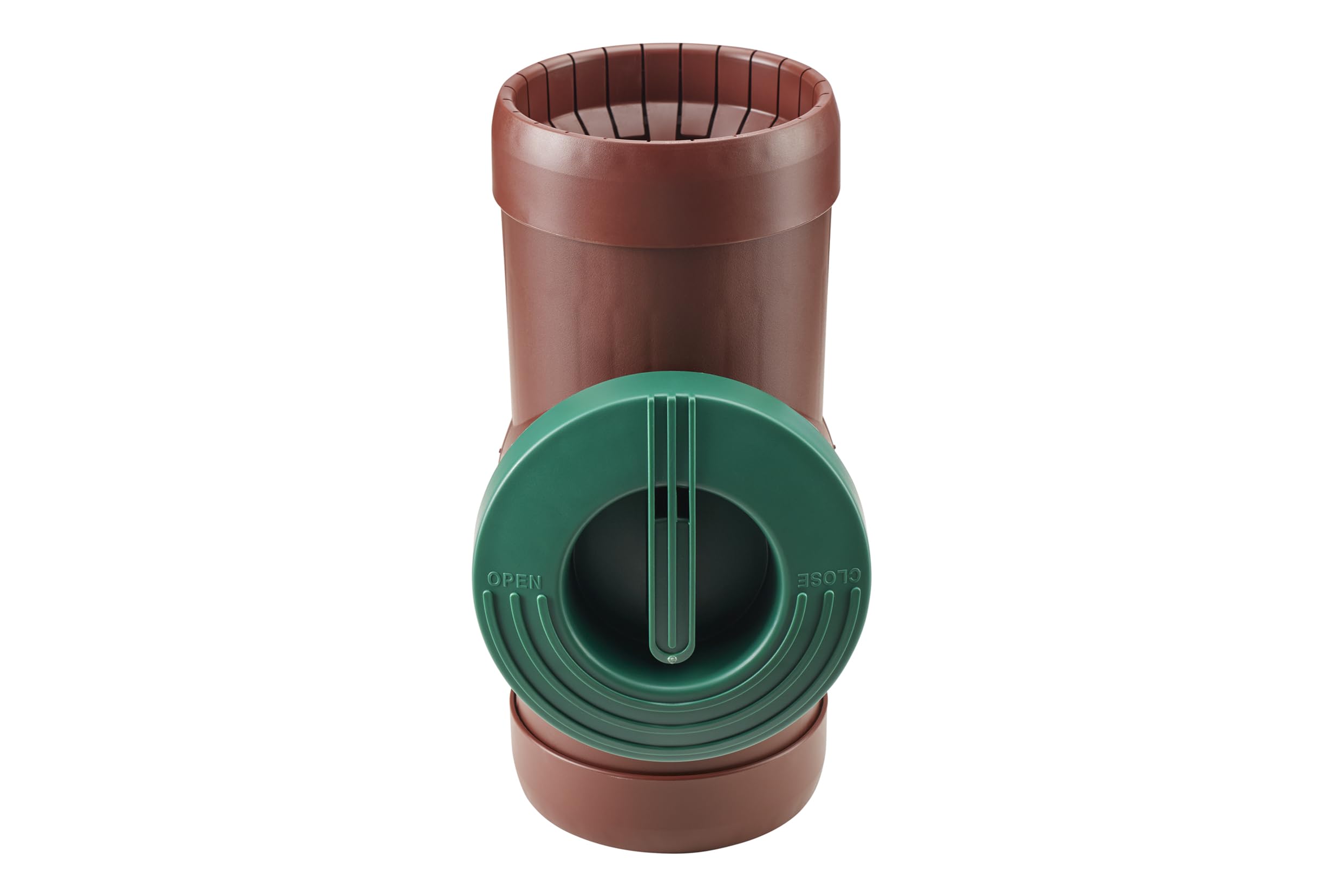 3P Filtersammler, Regenwasserumsteller & Filter - ideal für Regentonnen (Braun)