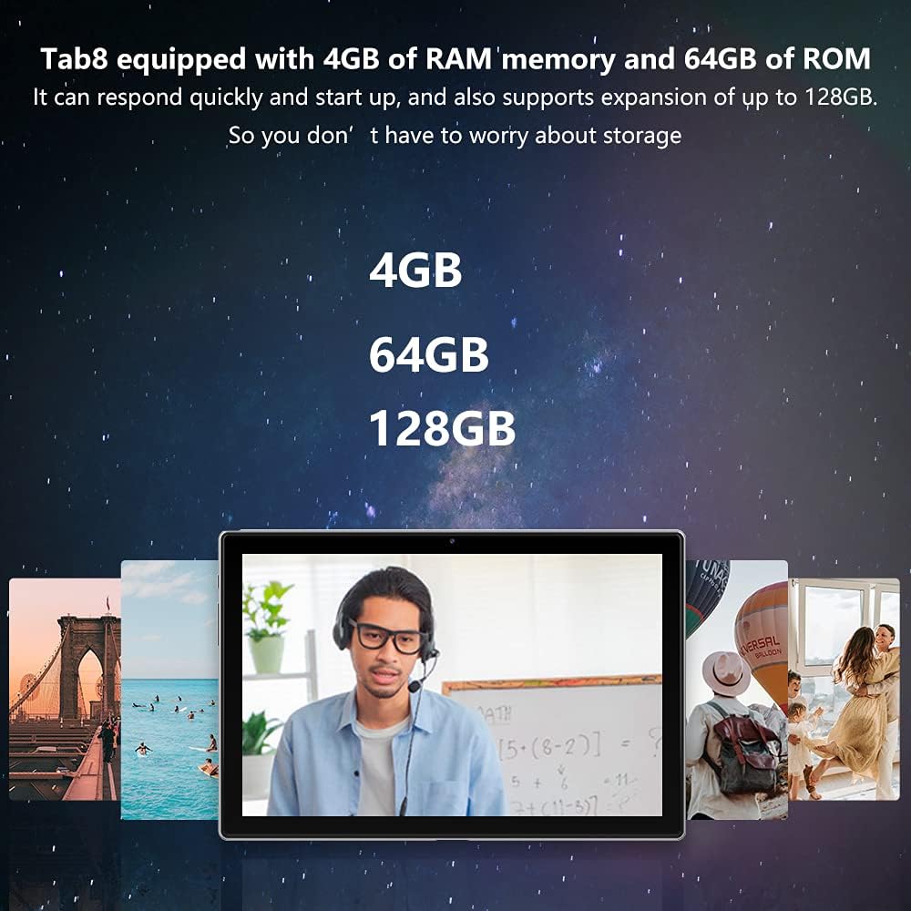 Limited Stock Tablet Blackview Tab8, 10.1 inch Android Tablets with 4GB+64 GB Octa Core Processor,1920x1200 IPS FHD Display, 13MP+5MP Dual Camera, GPS, FM, 5G WiFi Teblet Grey 🛒 Flash Sale Tablet Blackview Tab8, 10.1 inch Android Tablets with 4GB+64 GB Octa Core Processor,1920x1200 IPS FHD Display, 13MP+5MP Dual Camera, GPS, FM, 5G WiFi Teblet Grey