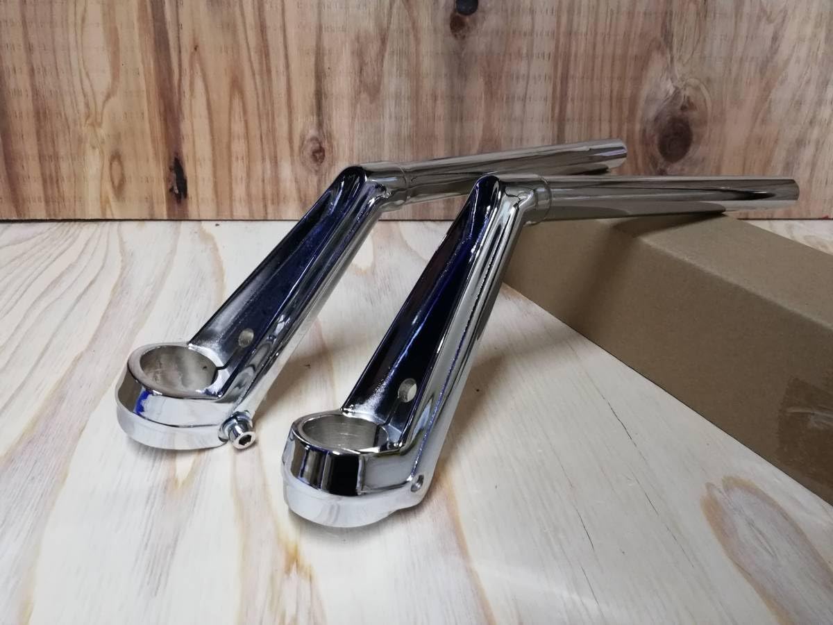 Amazon | VFタイプ ハンドル メッキ/35パイ 35π旧車 ハン 35π