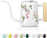 Vista 9 de Regadera para Plantas de Interior, 35oz Regadera Pequeña de Metal de Acero Inoxidable para Interiores, Regadera Decorativa Moderna con Boquilla