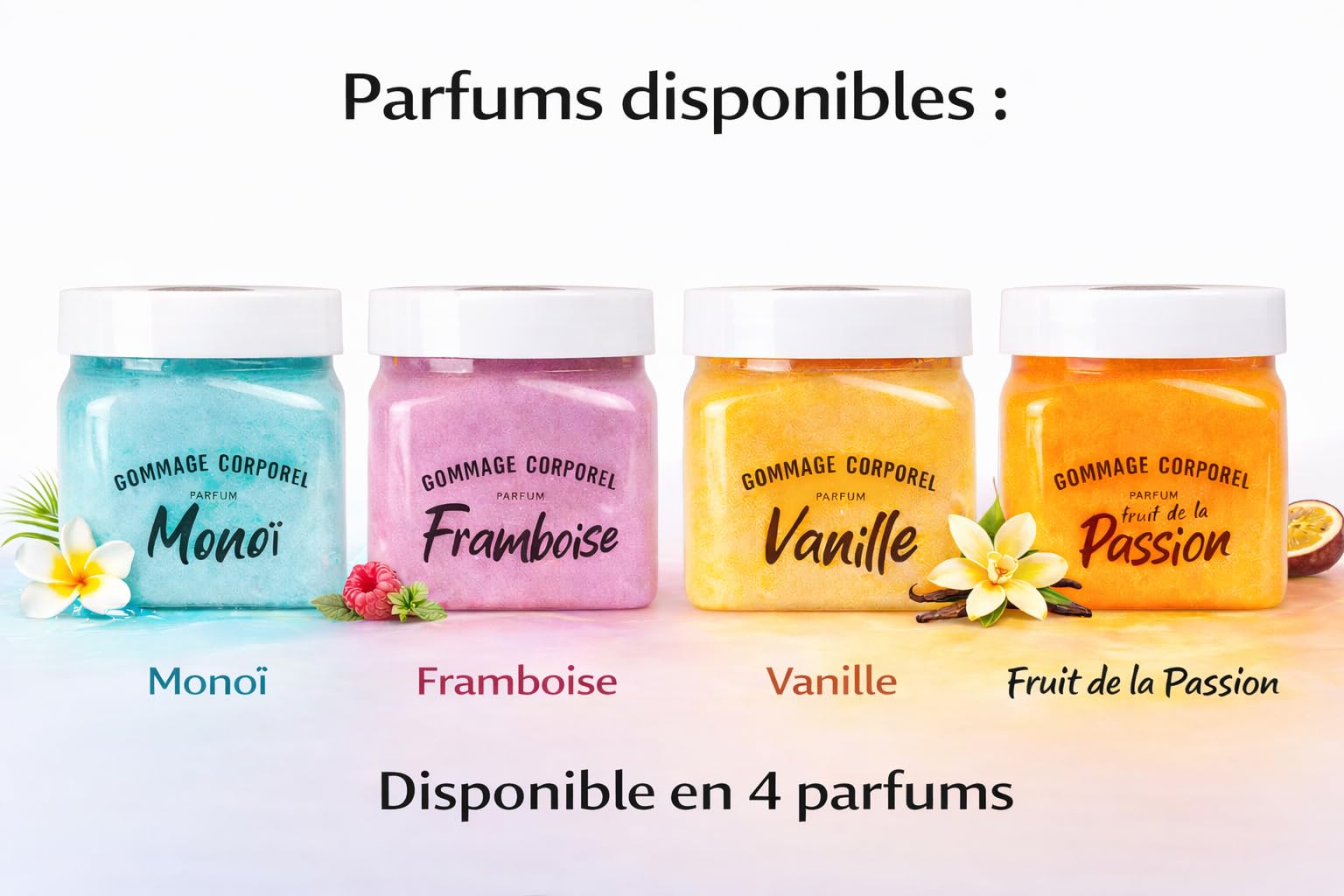 French Tendance Gommage Corporel Exfoliant Hydratant Doux 470 gr