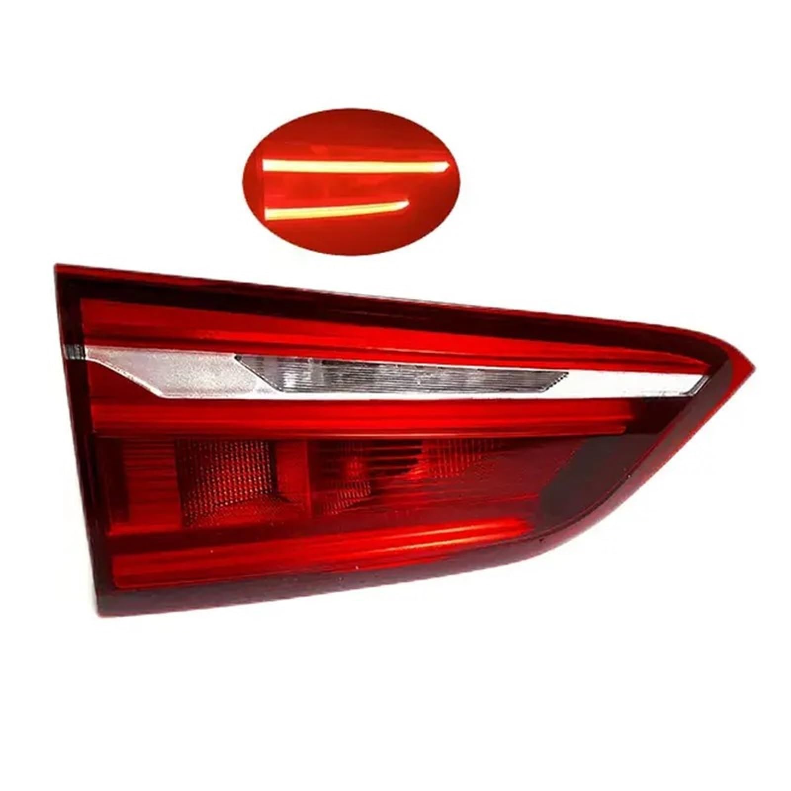 Faro Trasero Del Portón Trasero Para BMW Para X1 2016-2019 Accesorios Coche Luz Trasera LED Lámpara Advertencia Freno Conjunto Luz Trasera Pieza Automóvil 63217350697 63217350698 Luz Trasera(Inside Le