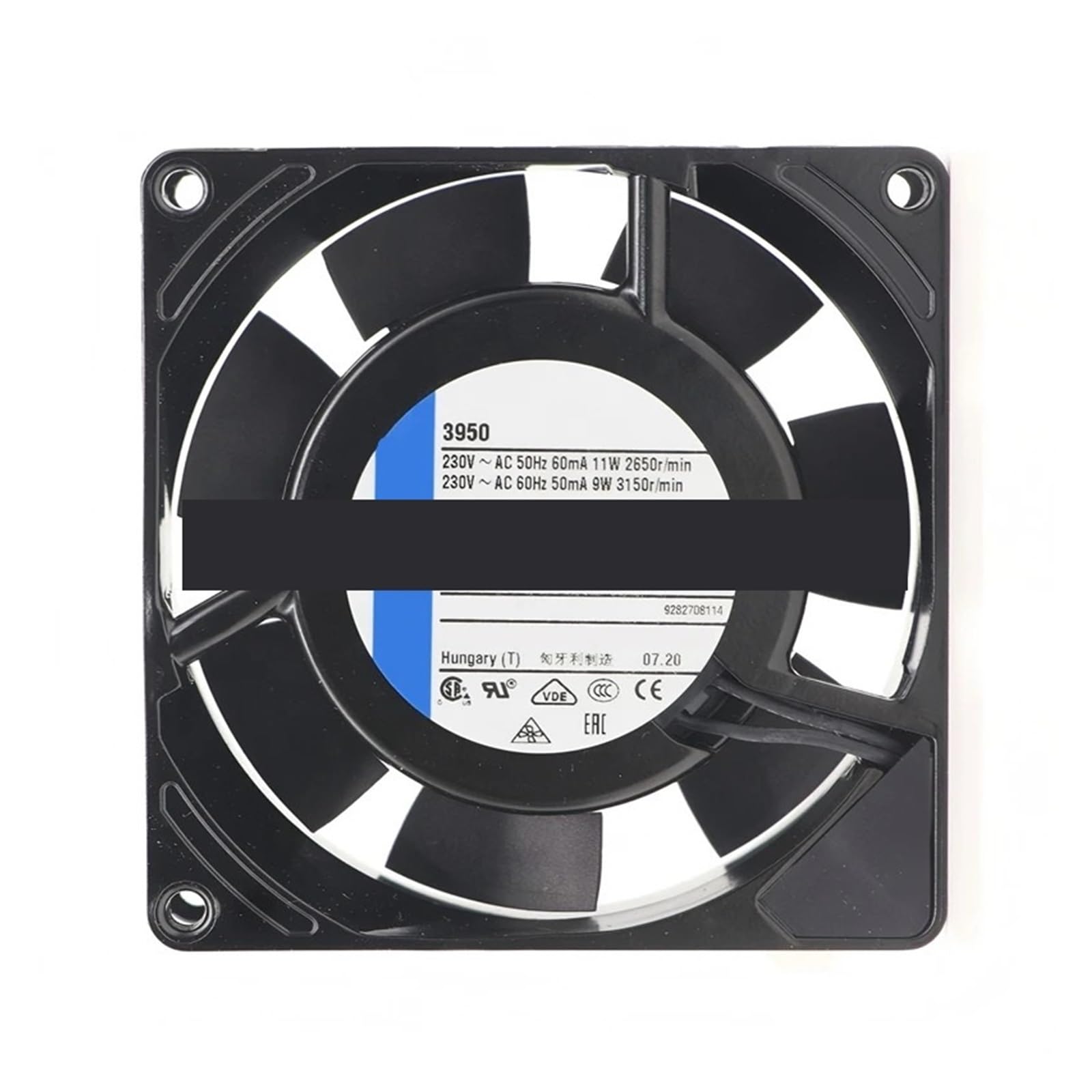 Ventilateur de refroidissement 3900 pour un espace de travail silencieux