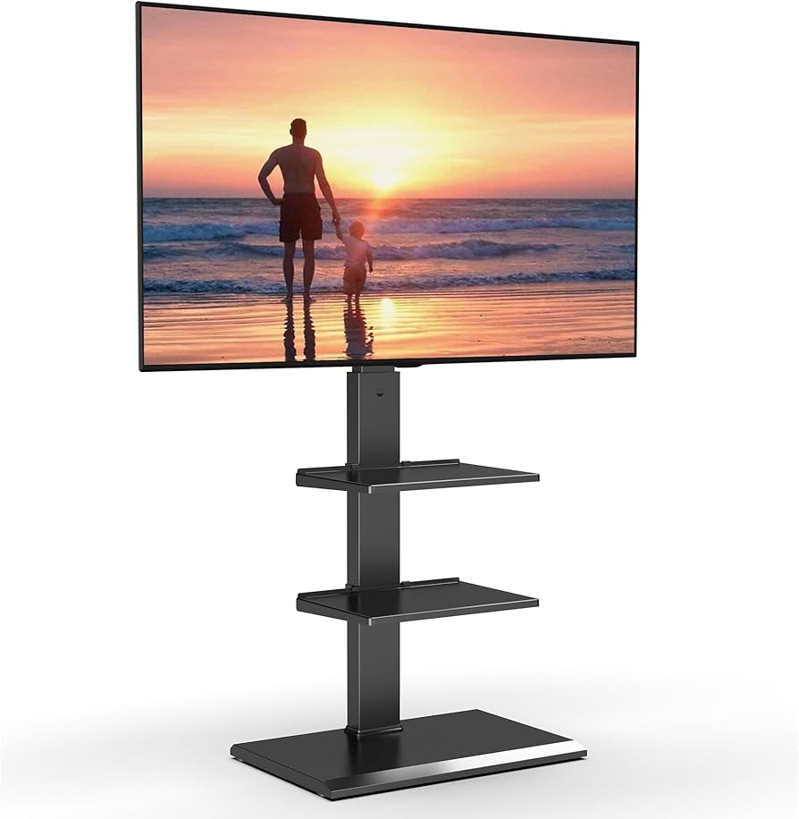 FITUEYES ハイタイプ 高さ調整8段階 32～80インチ対応テレビスタンド Amazon | FITUEYES テレビ台 壁寄せテレビスタンド 32-75インチ