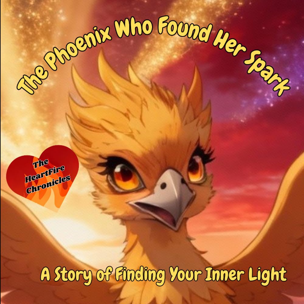 The Phoenix Who Found Her Spark: A Story of Finding Your Inner Light (The Heartfire Chronicles)