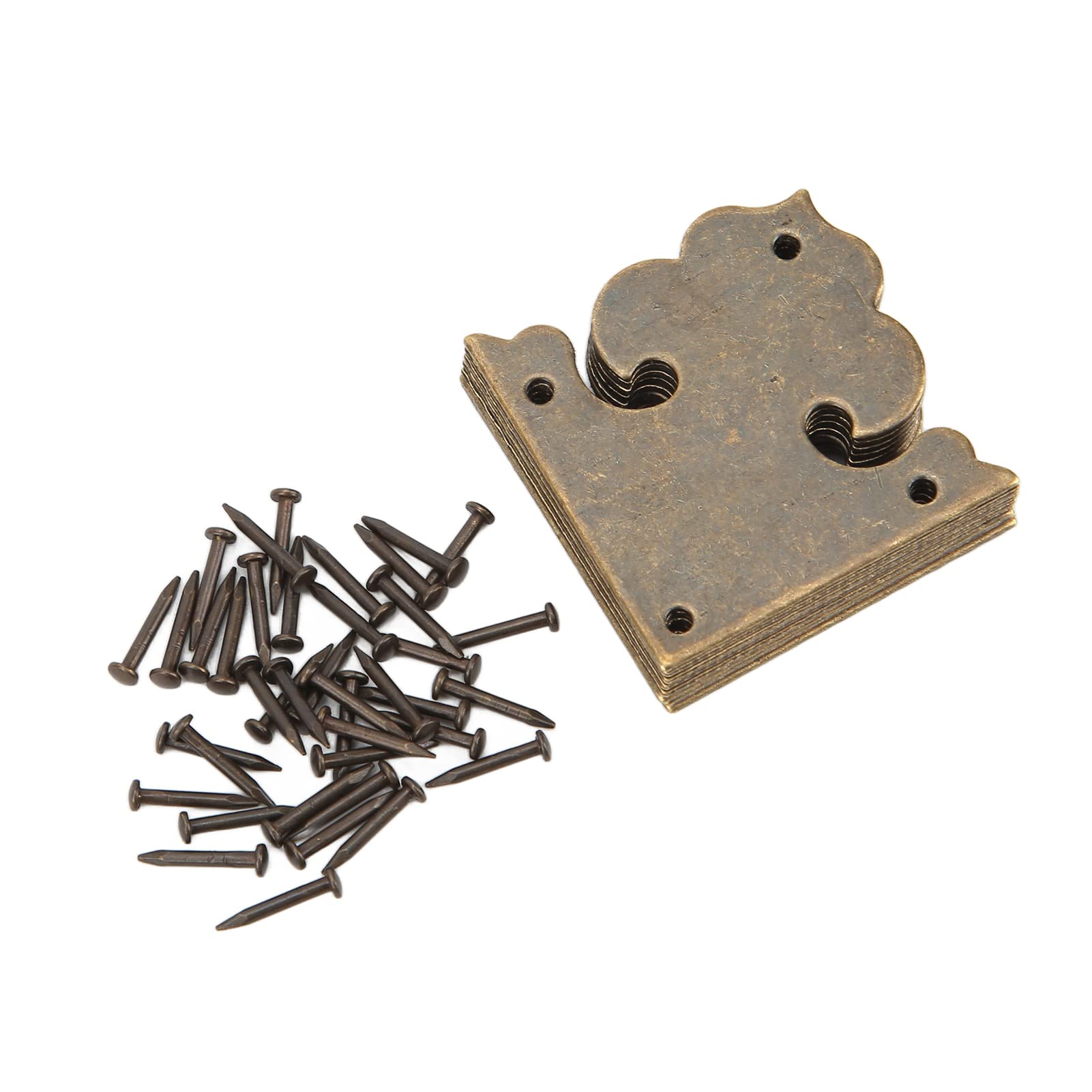 INCREWAY 12 stuks vintage hoekbeschermers, retro metalen