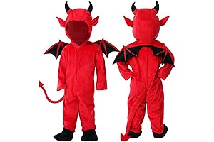 Mischievous Devil Costume for Baby Boys: A Delight for Your Little One's First Celebration