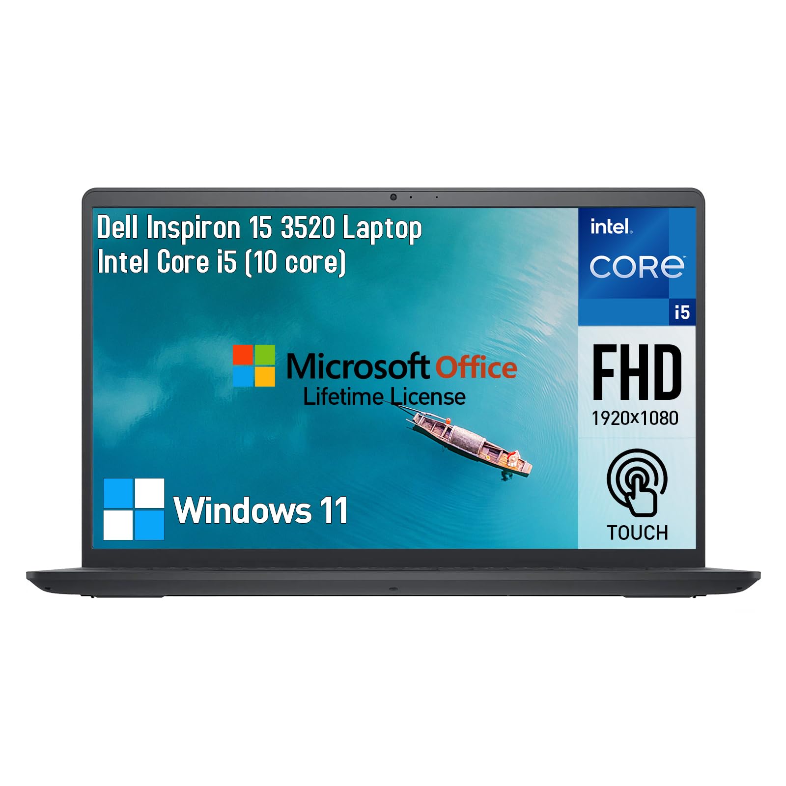 DELL Inspiron 5570 15.6-inch Laptop (8th Gen Core i3-8130U/4GB