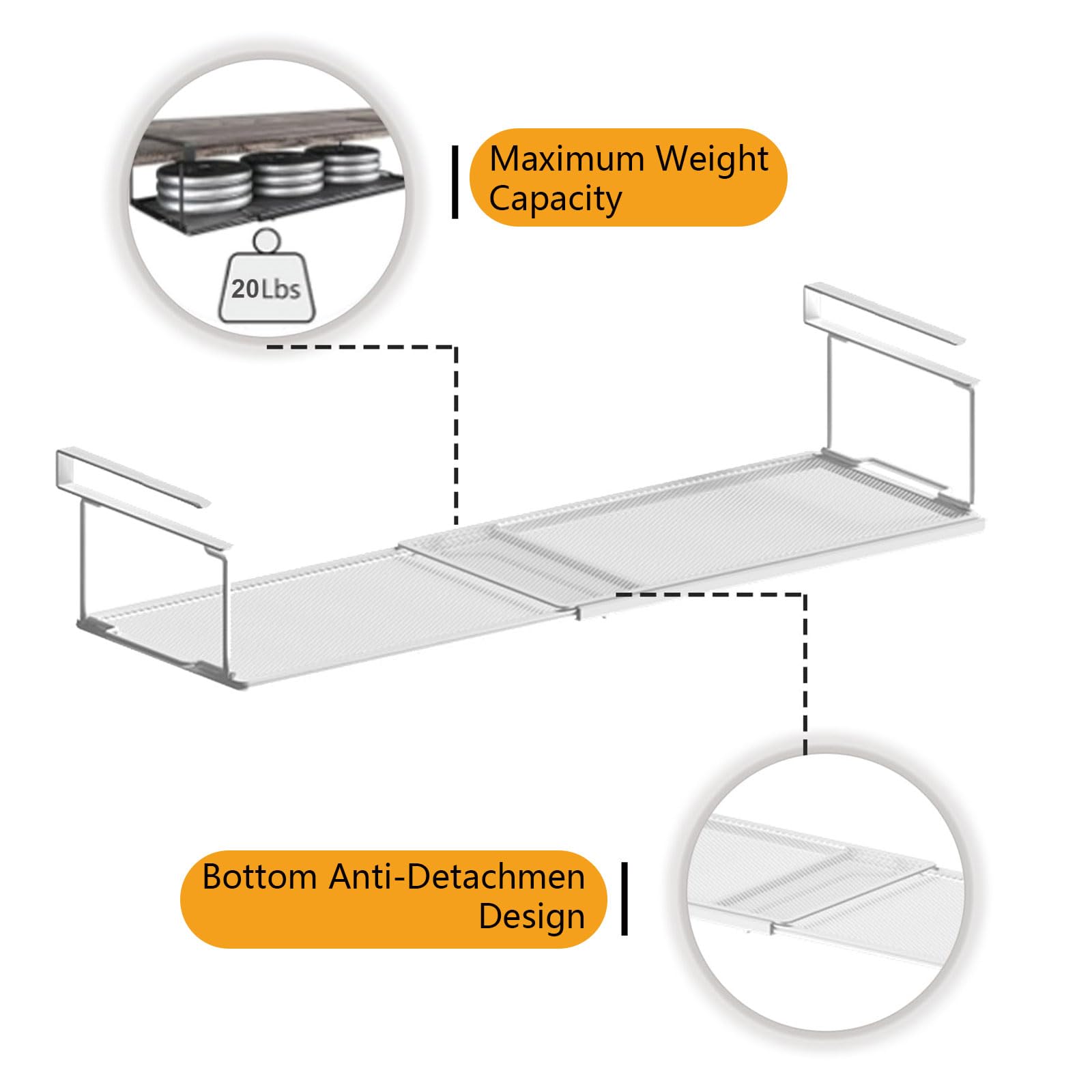 Minicoco Expandable Under Shelf Storage - Image 3