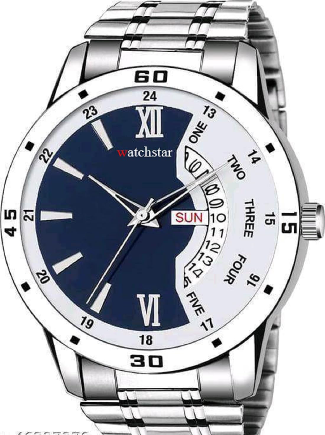 Watchstar Day and Date Calender Metal Strap Multicolour dial Analog Watch for Mens (B0CST6QKQX) Amazon Price History, Amazon Price Tracker