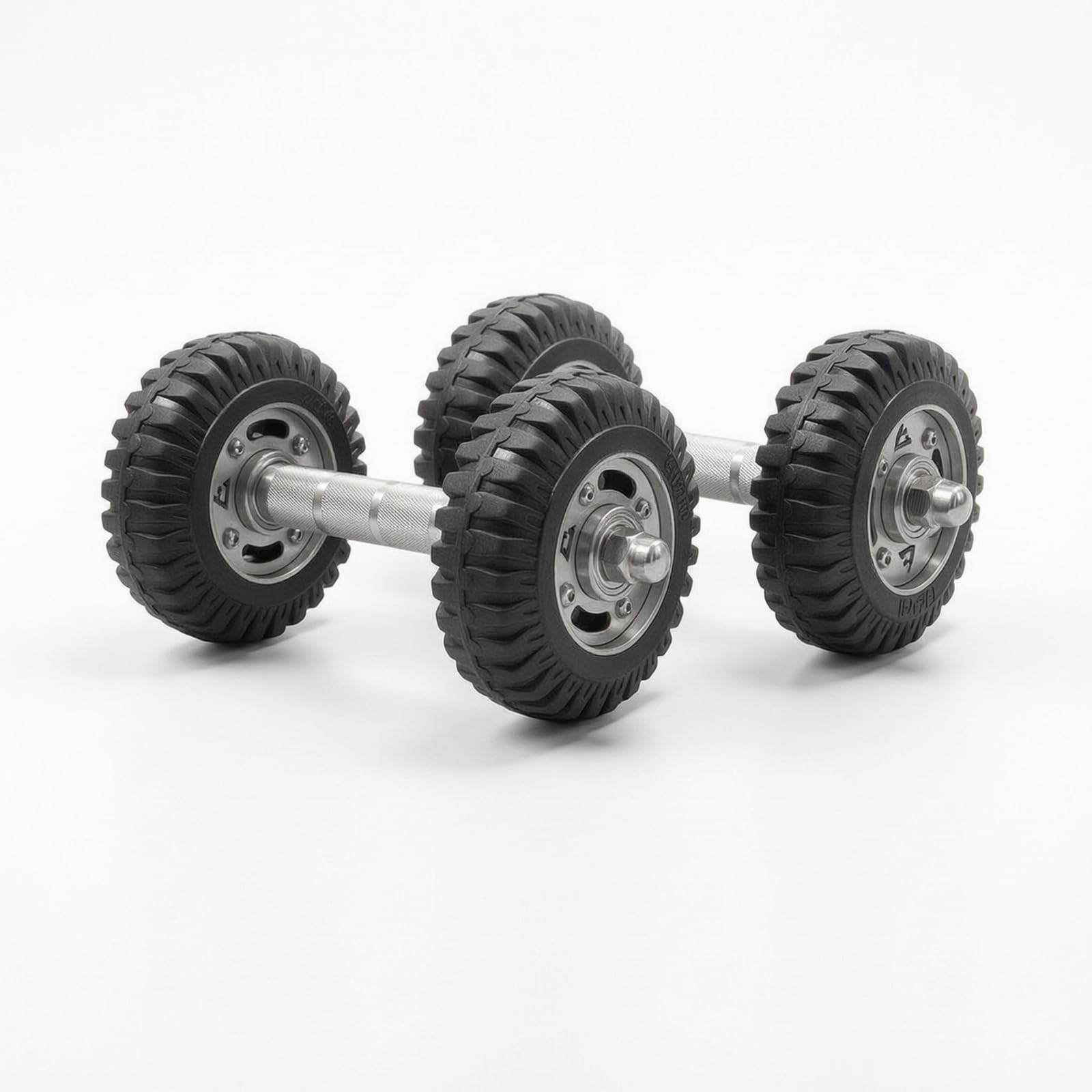 Ruota Addominali Fitness Rullo Addominale Roller Palestra Attrezzo Core Resistenza Acciaio 304 Presa Sicura Antiscivolo Rotolamento Morbido Adatta a, 150mm, Quattro Ruote