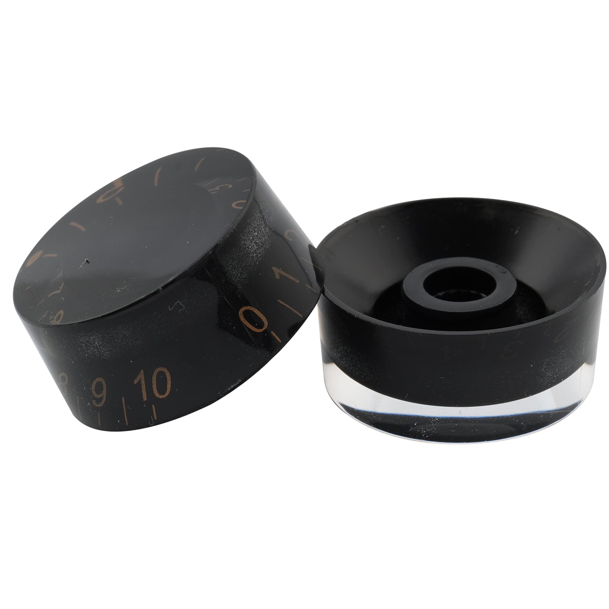 Manopole Controllo Volume E Tono Per Chitarra Les Paul &ndash; Nero, Compatibile Con Gibson &amp; Epiphone