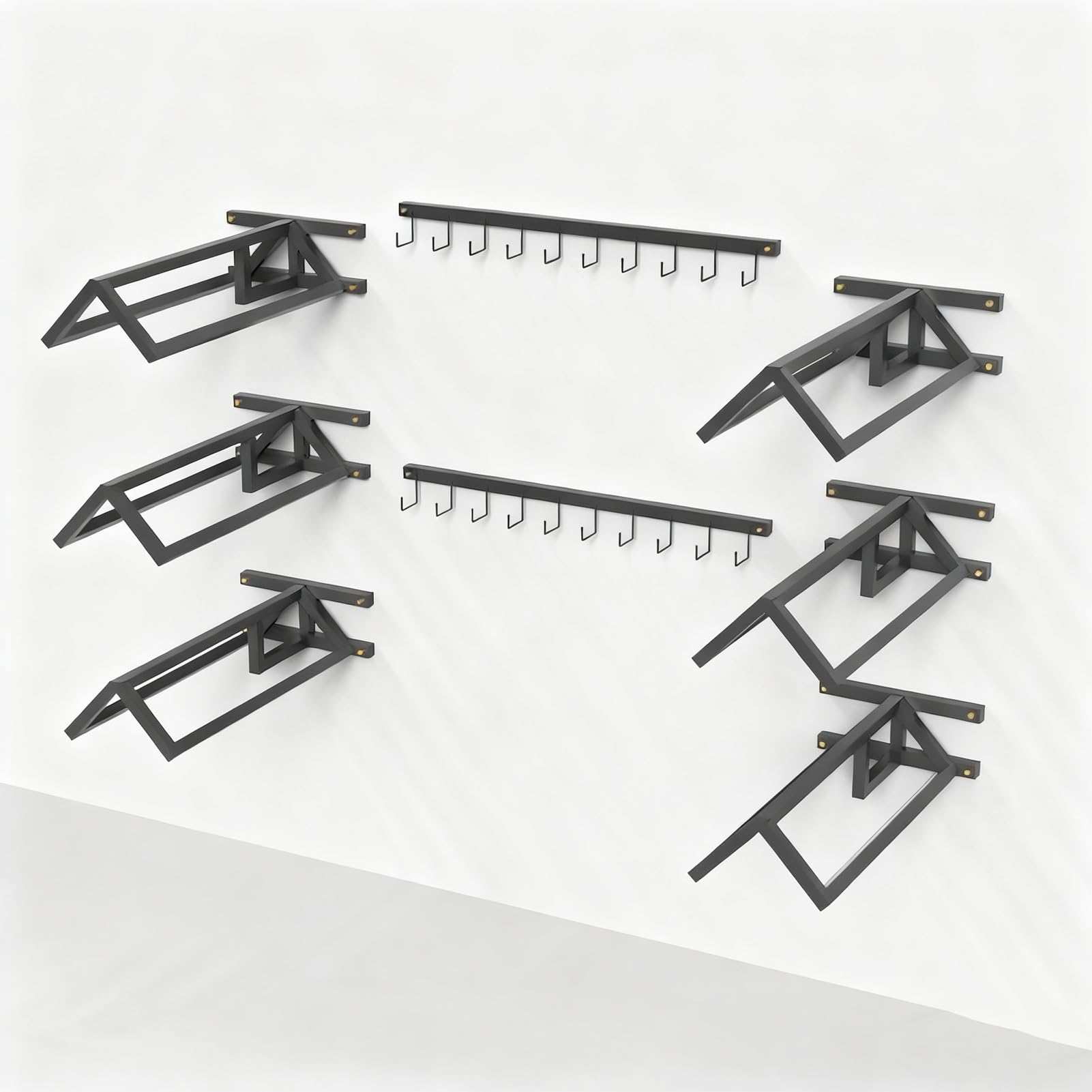 Soporte de pared con capacidad de 250 libras para almacenamiento y organización de equipos de caballos