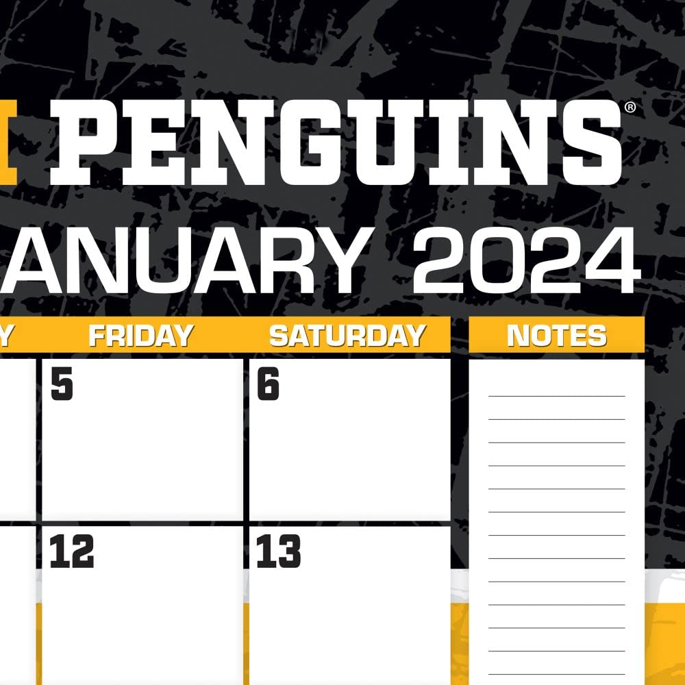 TURNER SPORTS Pittsburgh Penguins 2024 22X17 Desk Calendar (24998061559) : Office Products - Amazon.com turner-sports-pittsburgh-penguins-2024-22x17-desk-calendar-24998061559-office-products-amazon-com