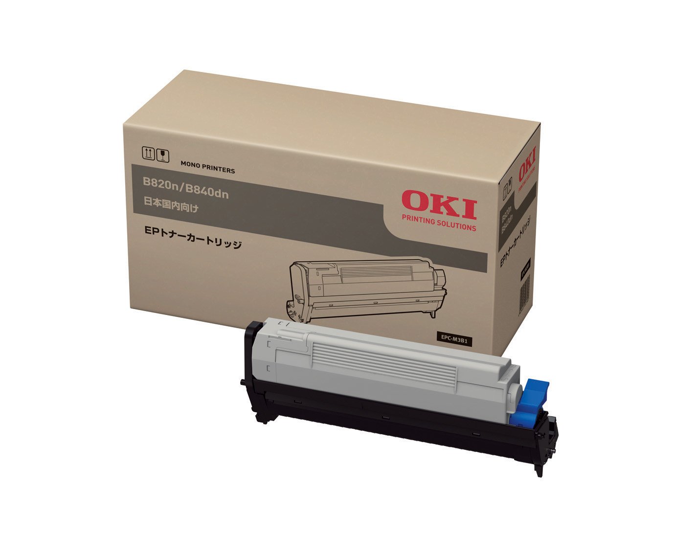 和みそば OKI EPトナーカートリッジ　EPC-M3B2 OKIデータ EPC-M3B2 ノーブランド新品・大容量トナー (B820n
