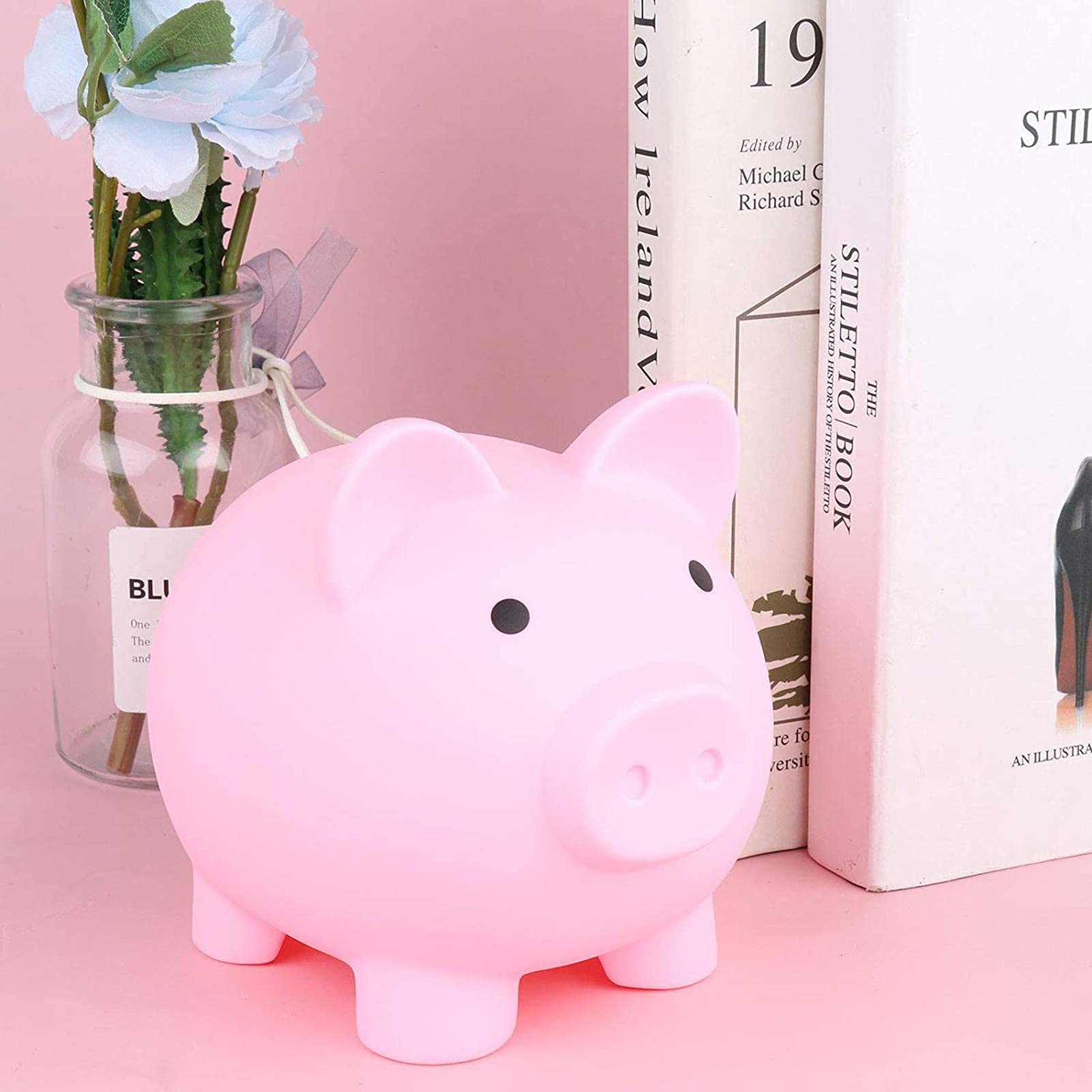 Amazon.co.jp: 365日貯金箱 ぐるぐるコイン貯金箱 coin bank かわいい 豚 コインバンク 硬貨 piggy bank 金運  大容量 子供 プレゼント 豚の貯金箱 おもしろ 小銭 貯金缶 coin bank 置物 小型金庫 : おもちゃ