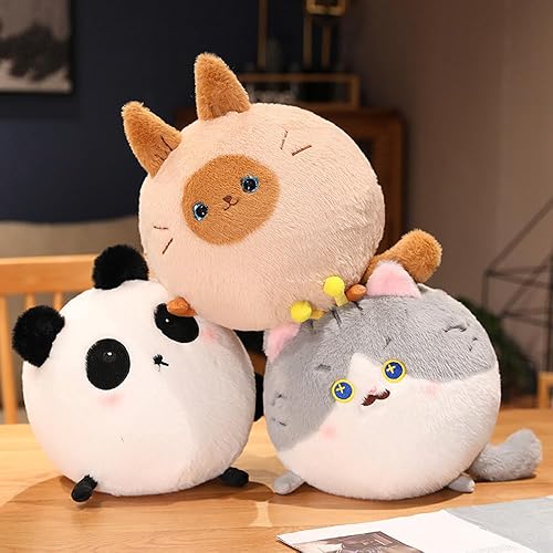 Miniatura 5 de SUEMIA Almohada de peluche para abrazar, suave juguete de peluche de gato, lindo regalo para cumpleaños, Navidad, San Valentín, 16 pulgadas (gato)