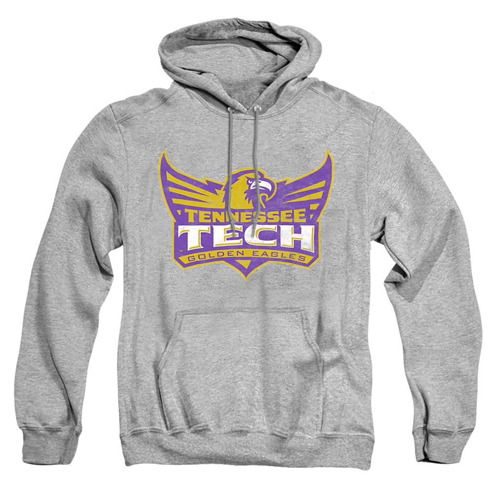 LOGOVISION Official Collegiate Distressed Primary Logo Adult Pullover Hoodie Collection — view 247