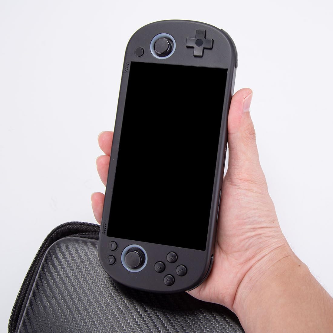 TRI SMART PRO Retro Handheld Spielkonsole, 4.96-Zoll IPS-Bildschirm Linux System Allwinner A133P Processor Retro Arcade Videospielkonsolen, Geschenke für Jungen & Erwachsene