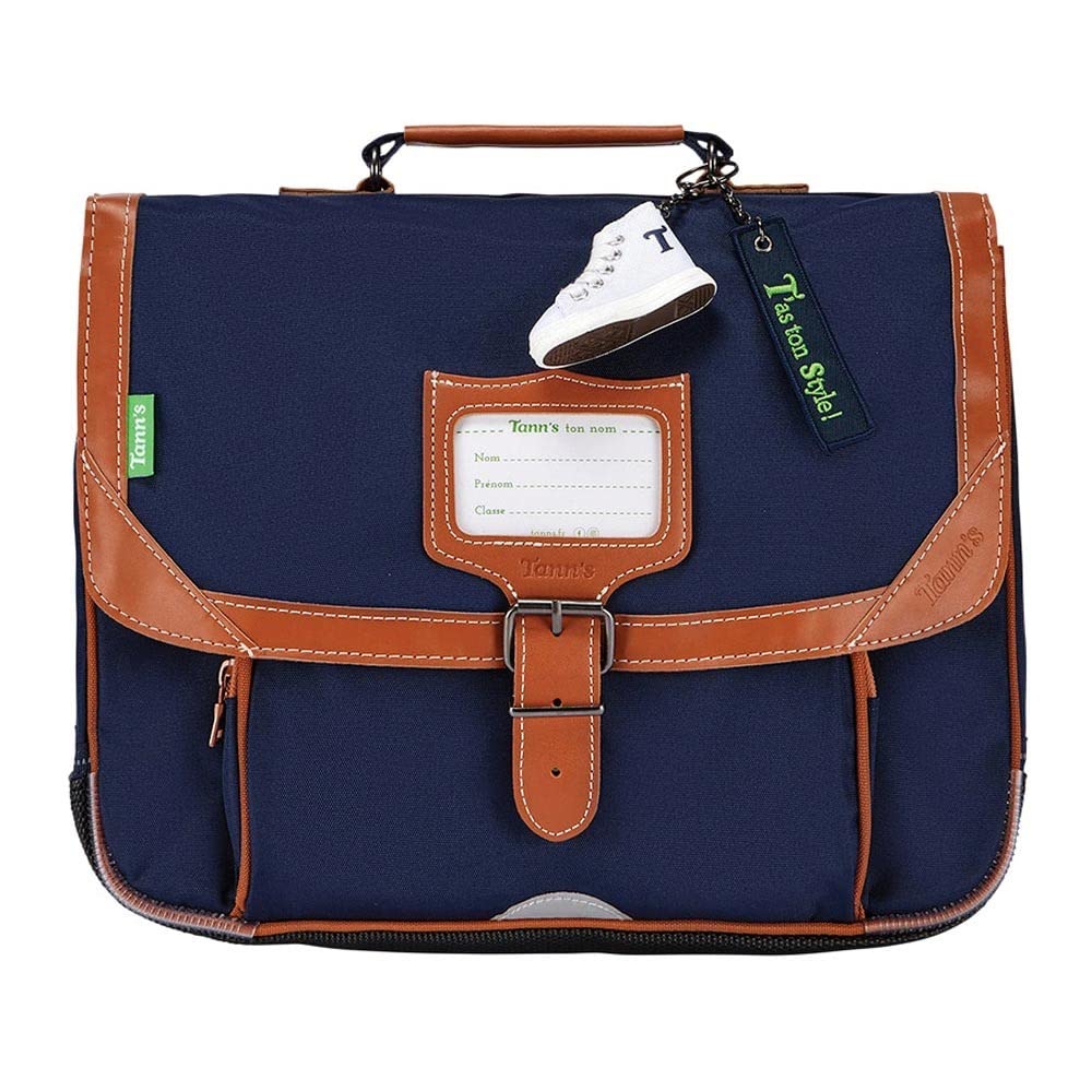 Cartable 35 cm Tann's Les Signatures Camille Bleu Marine