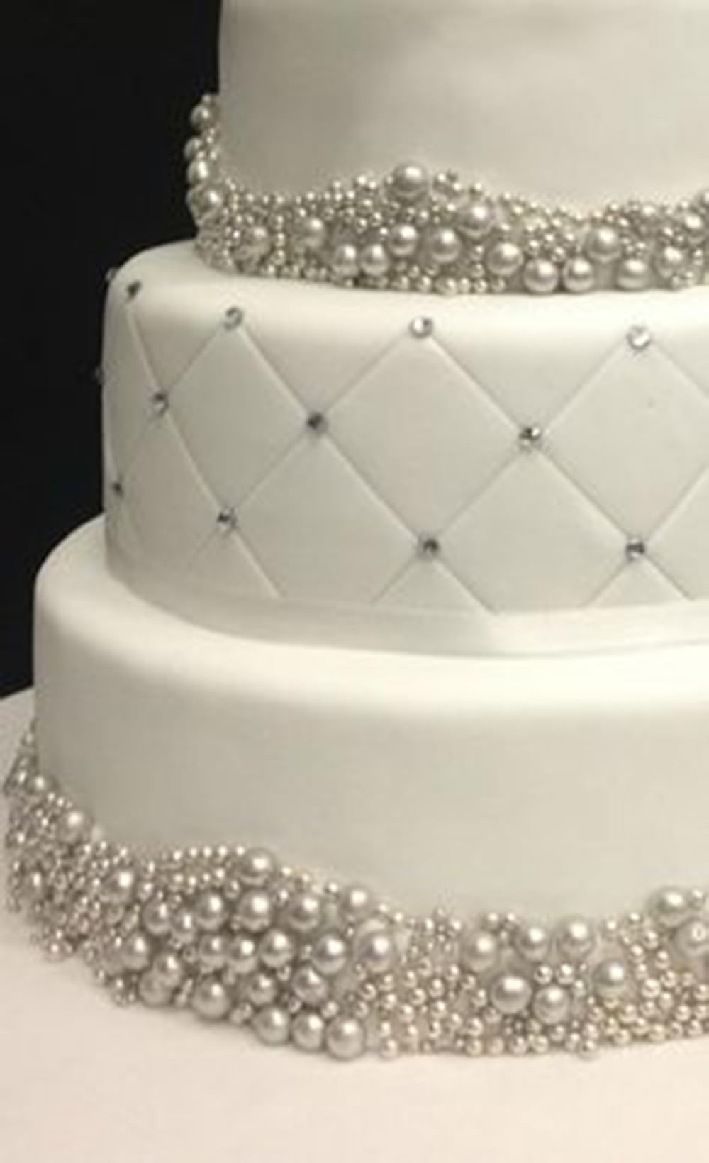 4 in 1 Super Silver Pearl Sugar Sprinkles 6 oz, 4 sizes Candy Pearls Ideal for Baking, Cake and Cupcake Toppers, Cookie Decoration, Ice Cream Topping, Wedding Shower Valentines Halloween Christmas