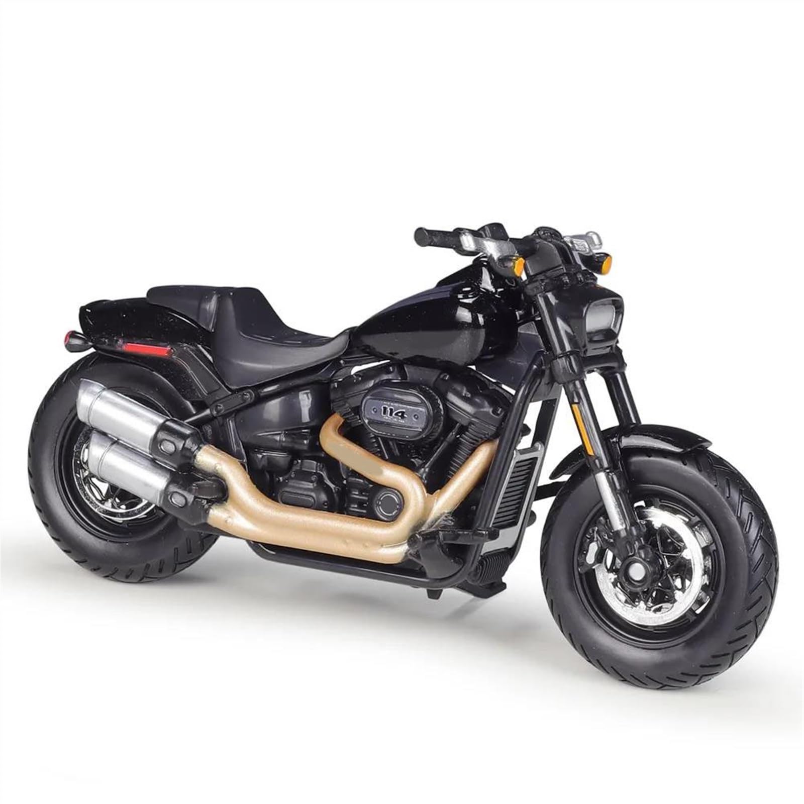 SEYXF Motorbike Toy for Harley for Davidson for Fat Bob 114 2022 1/18 Vehicles Ornaments Hobbies Motorcycle Model Toys